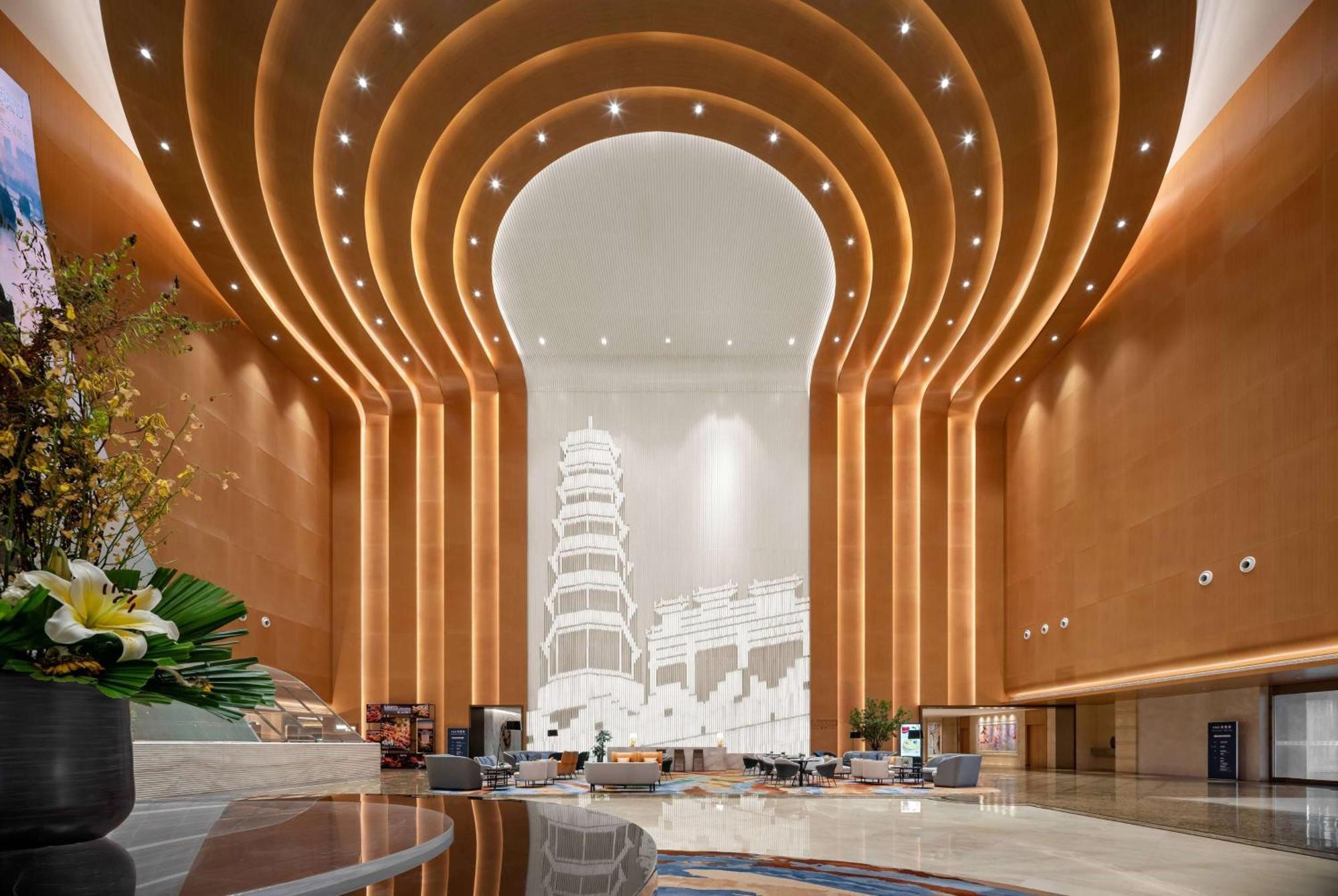 Отель Wyndham Grand Zhaoqing Downtown Экстерьер фото
