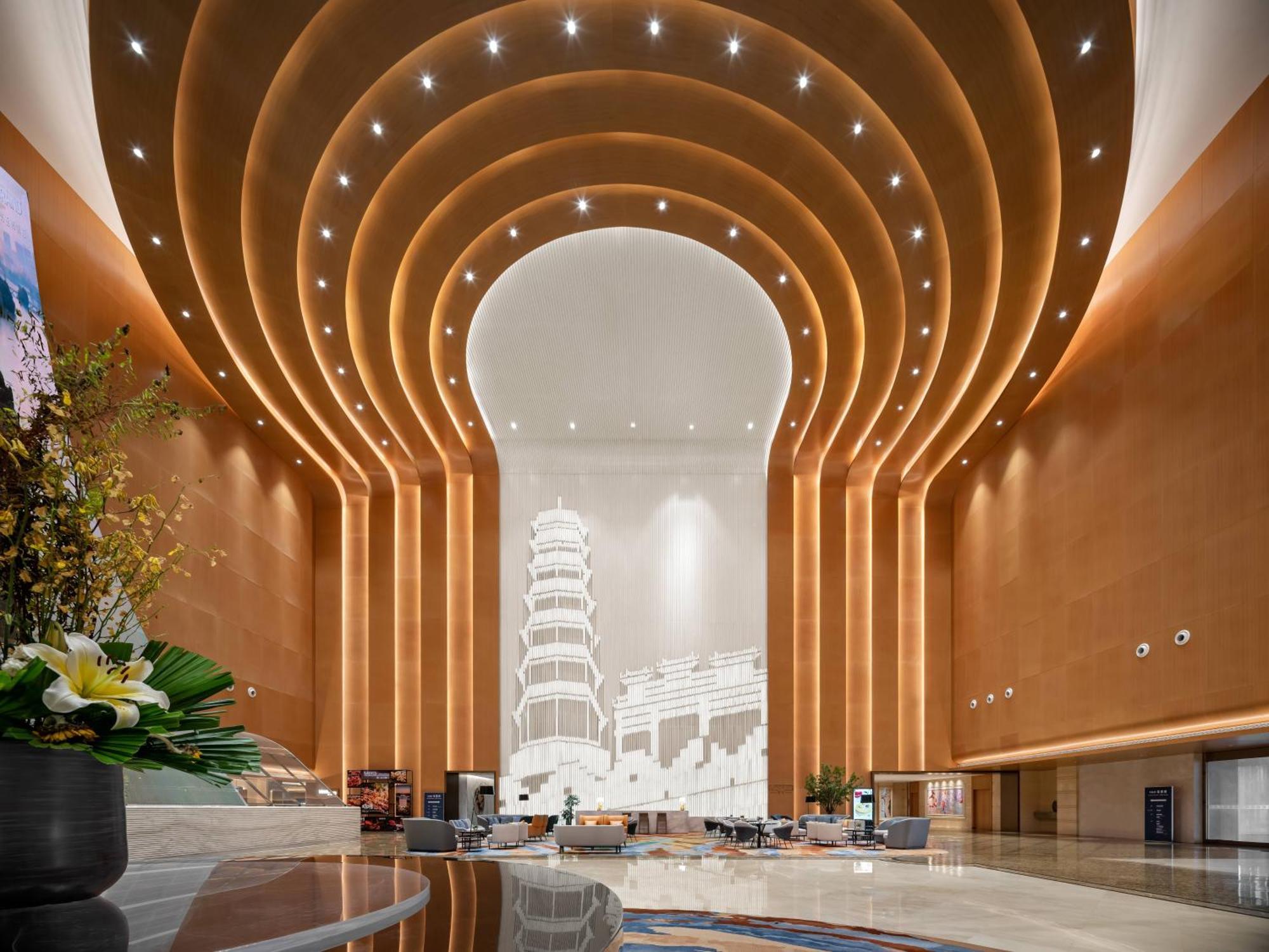 Отель Wyndham Grand Zhaoqing Downtown Экстерьер фото